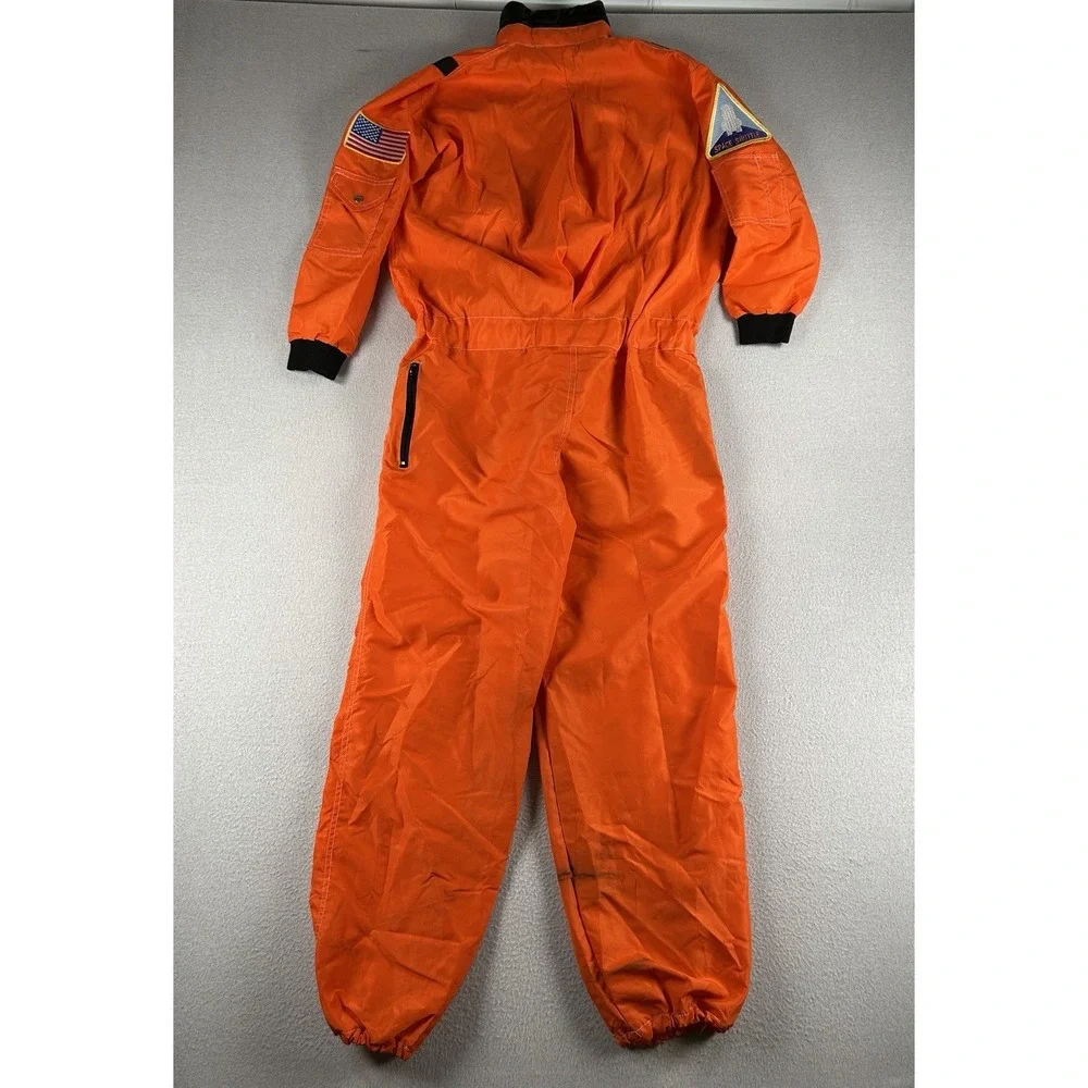 NASA Commander Astronaut Jumpsuit Halloween Costume Childrens MEDIUM